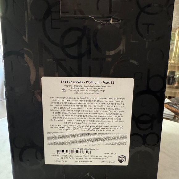 Baobab Collection Platinum Candle
Les Exclusives - Picture 3 of 8